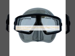 Waterproof Resin Lens Face Snorkeling Goggles Freediving Mask UV Resistance